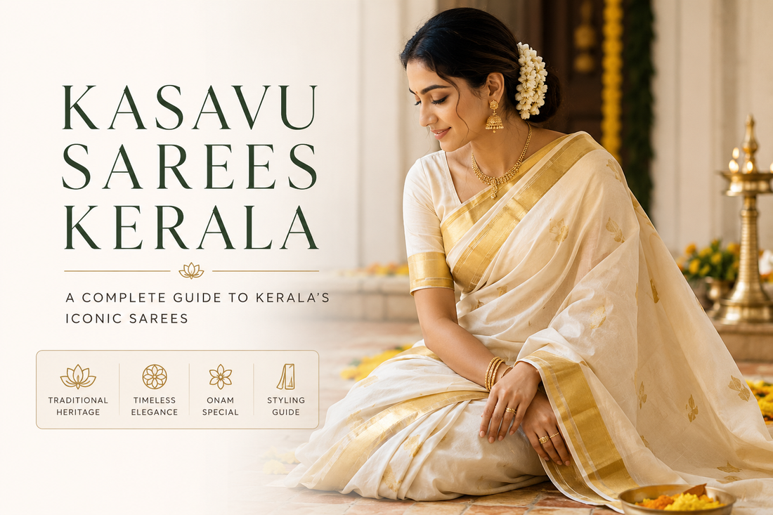 Kasavu Sarees Kerala: A Complete Guide to Kerala's Iconic Sarees
