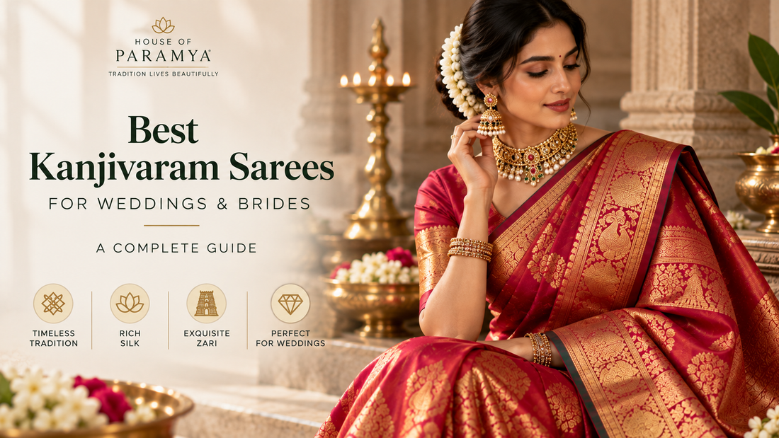 Best Kanjivaram Sarees for Weddings & Brides: A Complete Guide