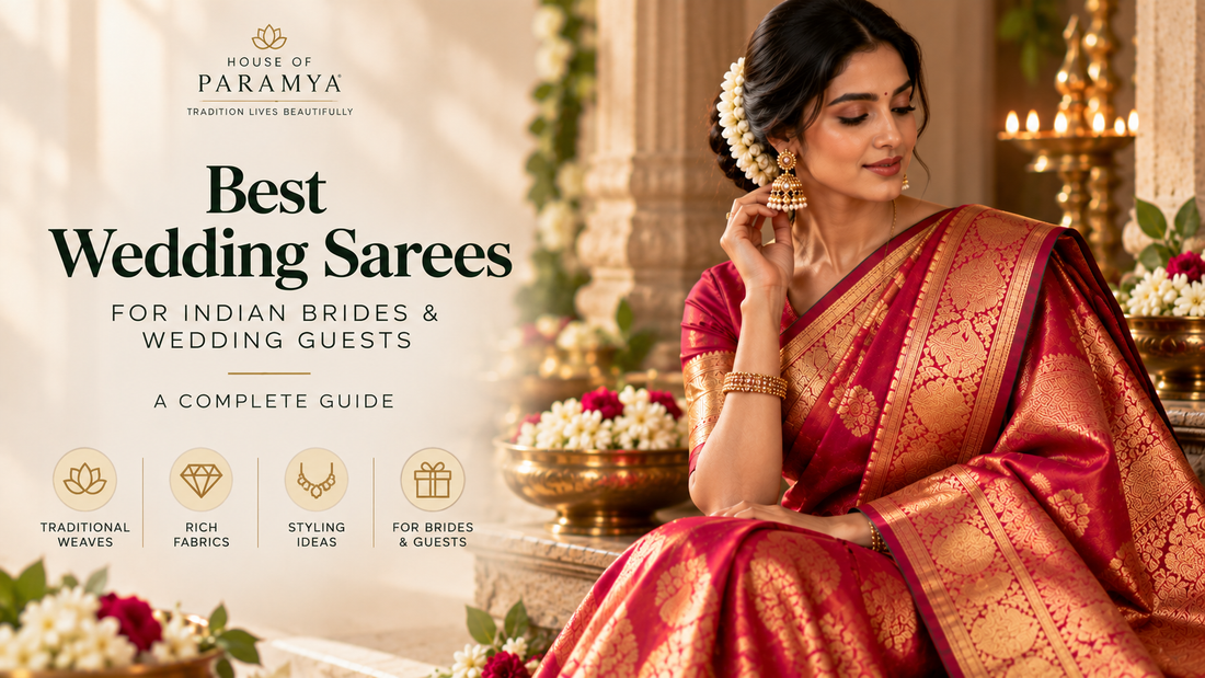 Best Wedding Sarees for Indian Brides & Wedding Guests: A Complete Guide