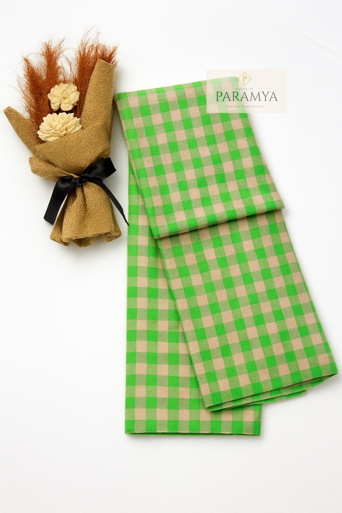 Emerald Green Pure Kanchipuram Silk Saree | Silk Mark Certified
