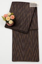 Elegant Brown Designer Tussar Silk Saree | Silk Mark Certified